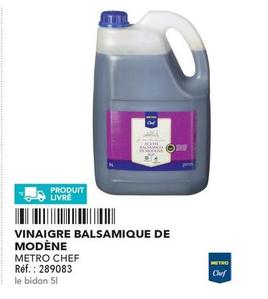 Metro - Chef Vinaigre Balsamique De Modène offre sur Metro