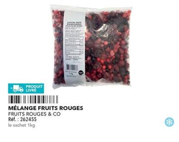 Fruits Rouges & Co - Mélange Fruits Rouges  offre sur Metro