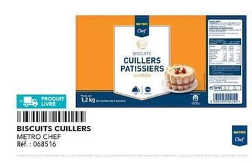 Metro Chef - Biscuits Cuillers offre sur Metro