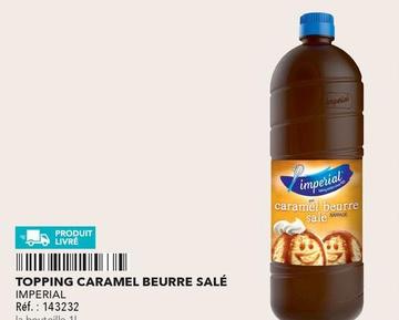 Imperial - Topping Caramel Beurre Salé offre sur Metro