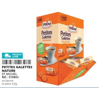 St michel - Petites Galettes Nature offre sur Metro