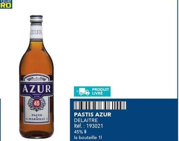 Delaitre - Pastis Azur  offre sur Metro