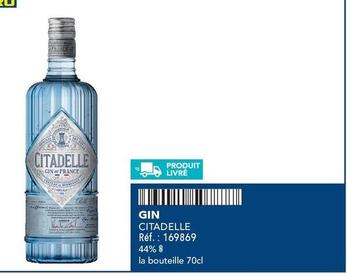 Citadelle - Gin offre sur Metro