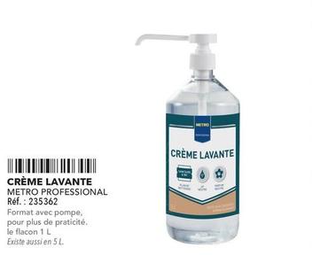 Metro Professional - Crème Lavante offre sur Metro