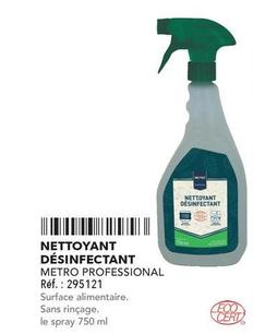 Metro Professional - Nettoyant Désinfectant offre sur Metro