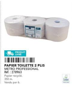 Metro Professional - Papier Toilette 2 Plis offre sur Metro