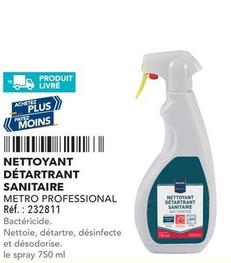 Metro Professional - Nettoyant Détartrant Sanitaire offre sur Metro