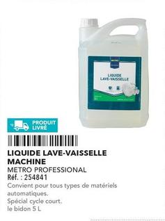 Metro Professional - Liquide Lave Vaisselle Machine offre sur Metro