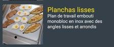 Planchas Lisses offre sur Metro