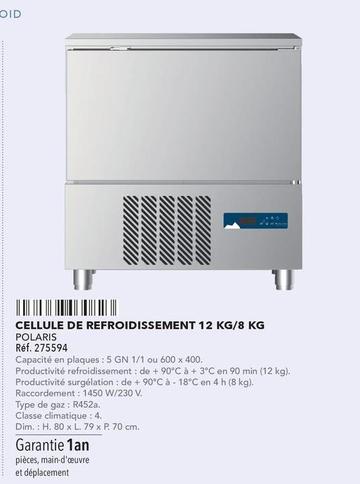 Polaris - Cellule De Refroidissement  offre sur Metro