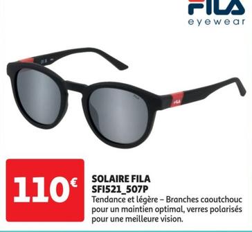 Fila - Solaire SFI521_507P offre à 110€ sur Auchan Hypermarché