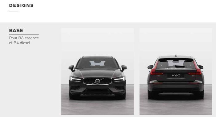 Designs Bas offre sur VOLVO