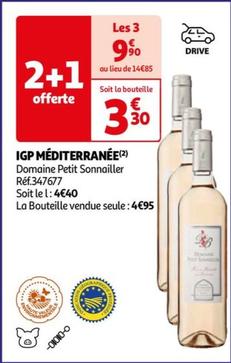 Vin offre à 4,95€ sur Auchan Hypermarché