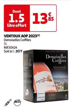 Vin blanc offre à 13,85€ sur Auchan Hypermarché