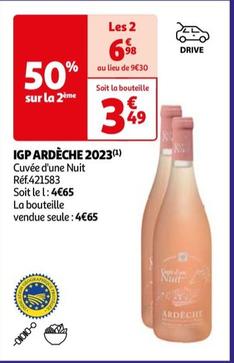 Vin offre à 4,65€ sur Auchan Hypermarché