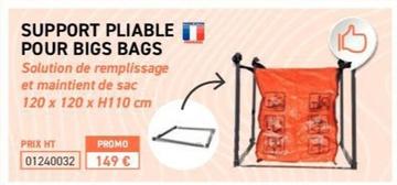 Support Pliable Pour Bigs Bags offre à 149€ sur Loxam