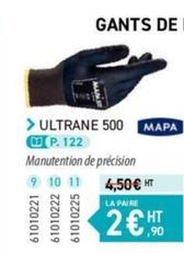 Mapa - Gants De Protection Ultrane 500 offre à 2,9€ sur Loxam