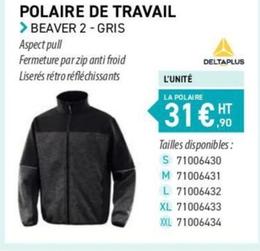 Deltaplus - Polaire De Travail offre à 31,9€ sur Loxam