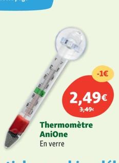 Anione Thermomètre offre à 2,49€ sur Maxi Zoo