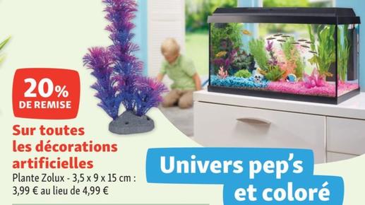 Sur Toutes Les Décorations Artificielles offre à 3,99€ sur Maxi Zoo