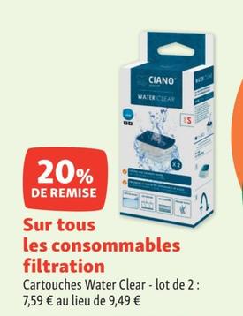 Sur Tous Les Consommables Filtration offre à 7,59€ sur Maxi Zoo