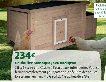 Poulailler Managua Java Vadigran offre à 234€ sur Maxi Zoo