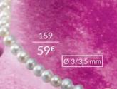 Collier Or 375 Milliemes Et Perles De Culture D'eau Douche 42cm offre à 59€ sur Auchan Hypermarché