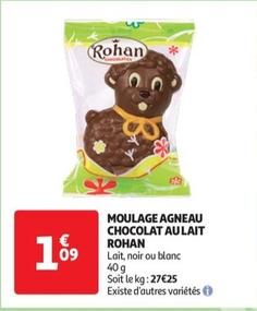 Rohan - Moulage Agneau Chocolat Au Lait offre à 1,09€ sur Auchan Hypermarché