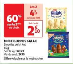 Nestlé - Mini Figurines Galak offre à 2,99€ sur Auchan Hypermarché