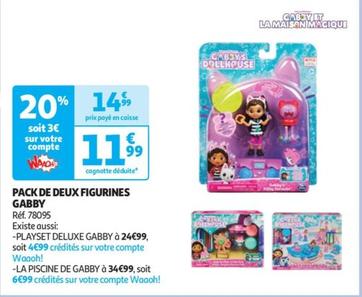 Spin Master - Gabby Pack De Deux Figurines offre à 11,99€ sur Auchan Hypermarché
