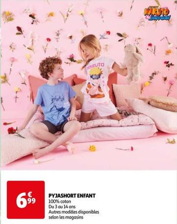 Pyjashort Enfant offre à 6,99€ sur Auchan Hypermarché