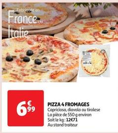 Pizza 4 Fromages offre à 6,99€ sur Auchan Hypermarché