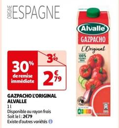 Alvalle - Gazpacho L'Original offre à 2,79€ sur Auchan Hypermarché