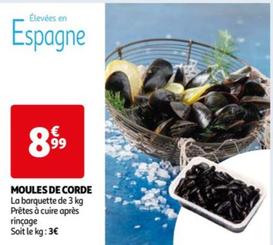 Moules De Corde offre à 8,99€ sur Auchan Hypermarché
