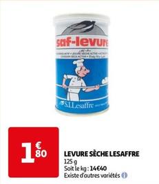 Lesaffre - Levure Sèche offre à 1,8€ sur Auchan Hypermarché