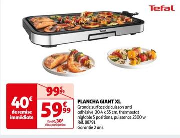 Tefal - Plancha Giant Xl offre à 59,99€ sur Auchan Hypermarché