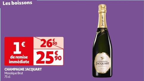 Jacquart - Champagne offre à 25,9€ sur Auchan Hypermarché