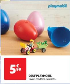 Oeuf Playmobil offre à 5,99€ sur Auchan Hypermarché