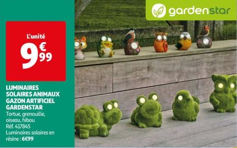 Gardenstar - Luminaires Solaires Animaux Gazon Artificiel  offre à 9,99€ sur Auchan Hypermarché