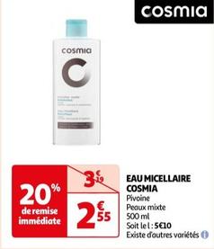 Cosmia - Eau Micellaire  offre à 2,55€ sur Auchan Hypermarché