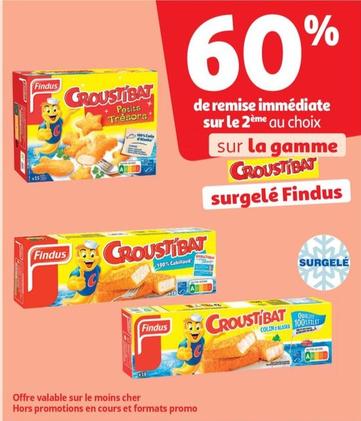 Findus - La Gamme Croustibat offre sur Auchan Supermarché