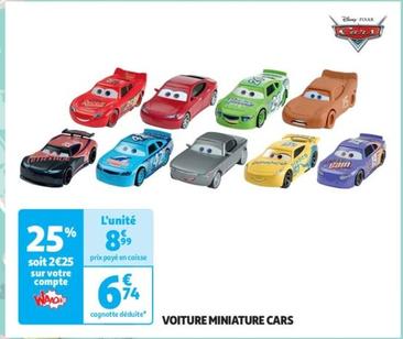 Voiture Miniature Cars offre à 6,74€ sur Auchan Supermarché