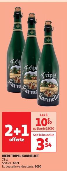 Karmeliet - Bière Tripel offre à 5,3€ sur Auchan Supermarché