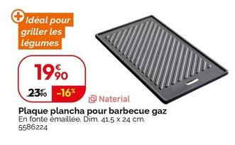 Naterial - Plaque Plancha Pour Barbecue Gaz offre à 19,9€ sur Weldom