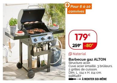 Naterial - Barbecue Gaz Alton offre à 179€ sur Weldom