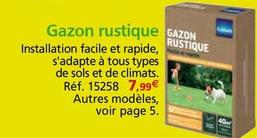 Gazon Rustique offre à 7,99€ sur Provence Outillage
