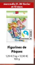 Figurines De Pâques offre à 1,29€ sur Lidl