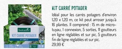 Botanic - Kit Carré Potager offre à 29,99€ sur Botanic