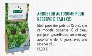 Botanic - Arroseur Autonome Pour Réserve D'Eau offre à 13,99€ sur Botanic