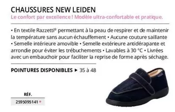 Chaussures New Leiden offre sur Distri Club Médical